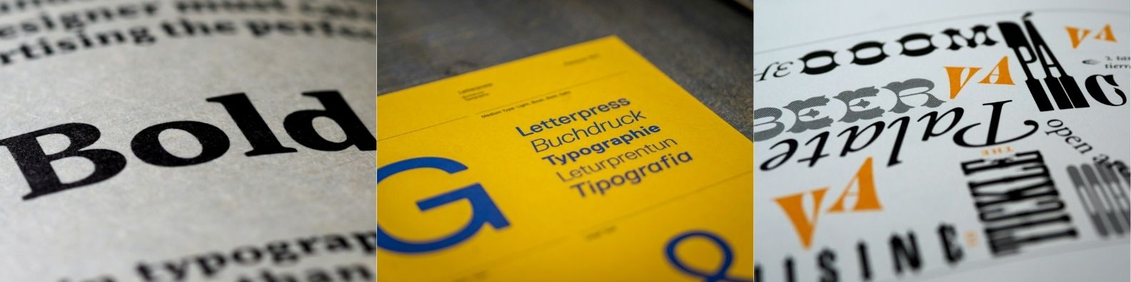 Bold Typography and Strategic Color