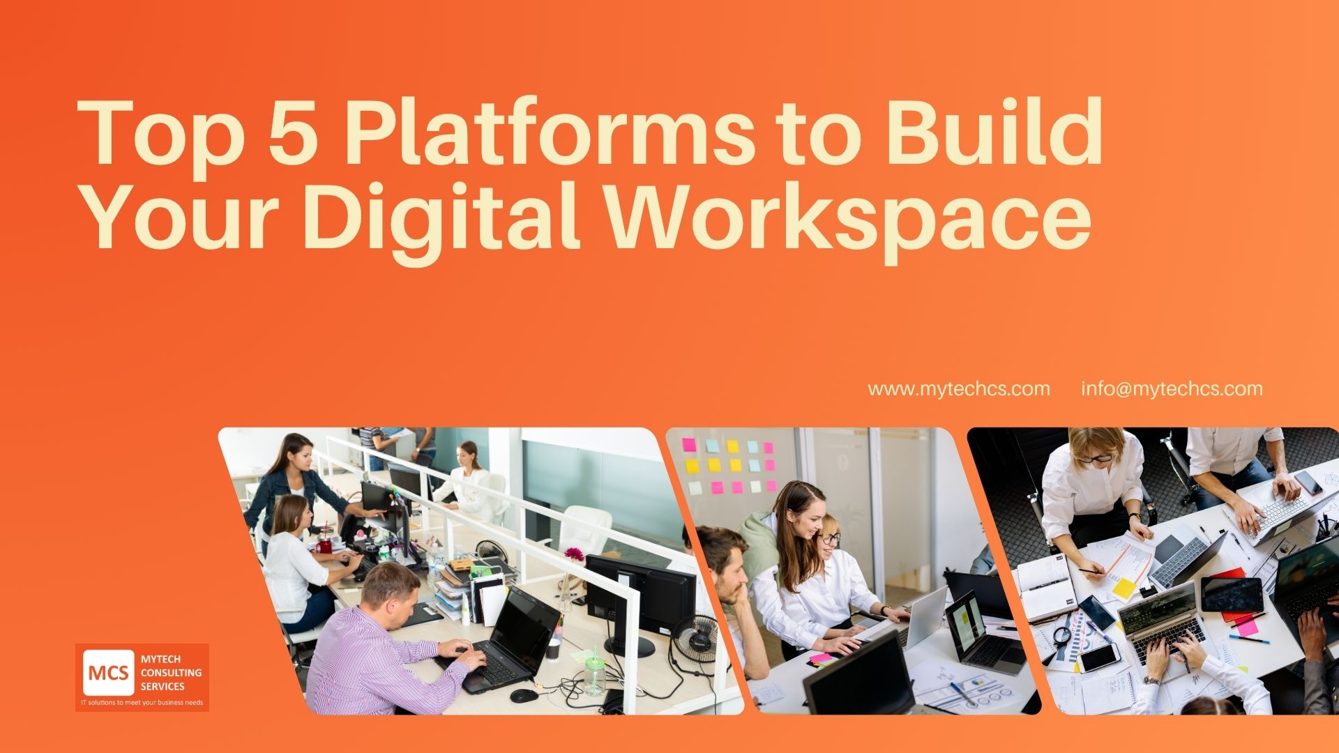 Top 5 Platforms to Build Your Digital Workspace
