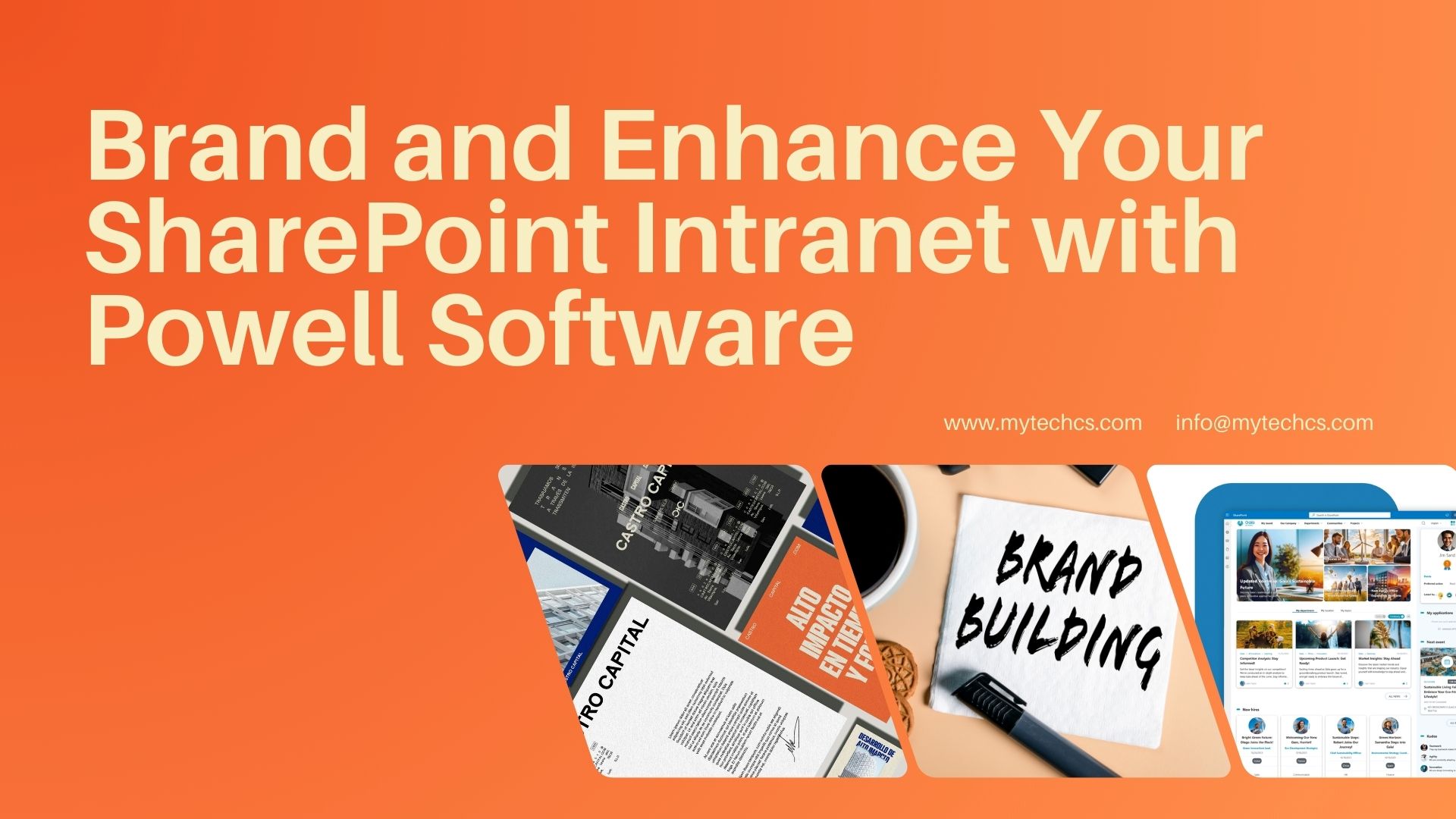 Brand and Enhance Your SharePoint Intranet with Powell Software