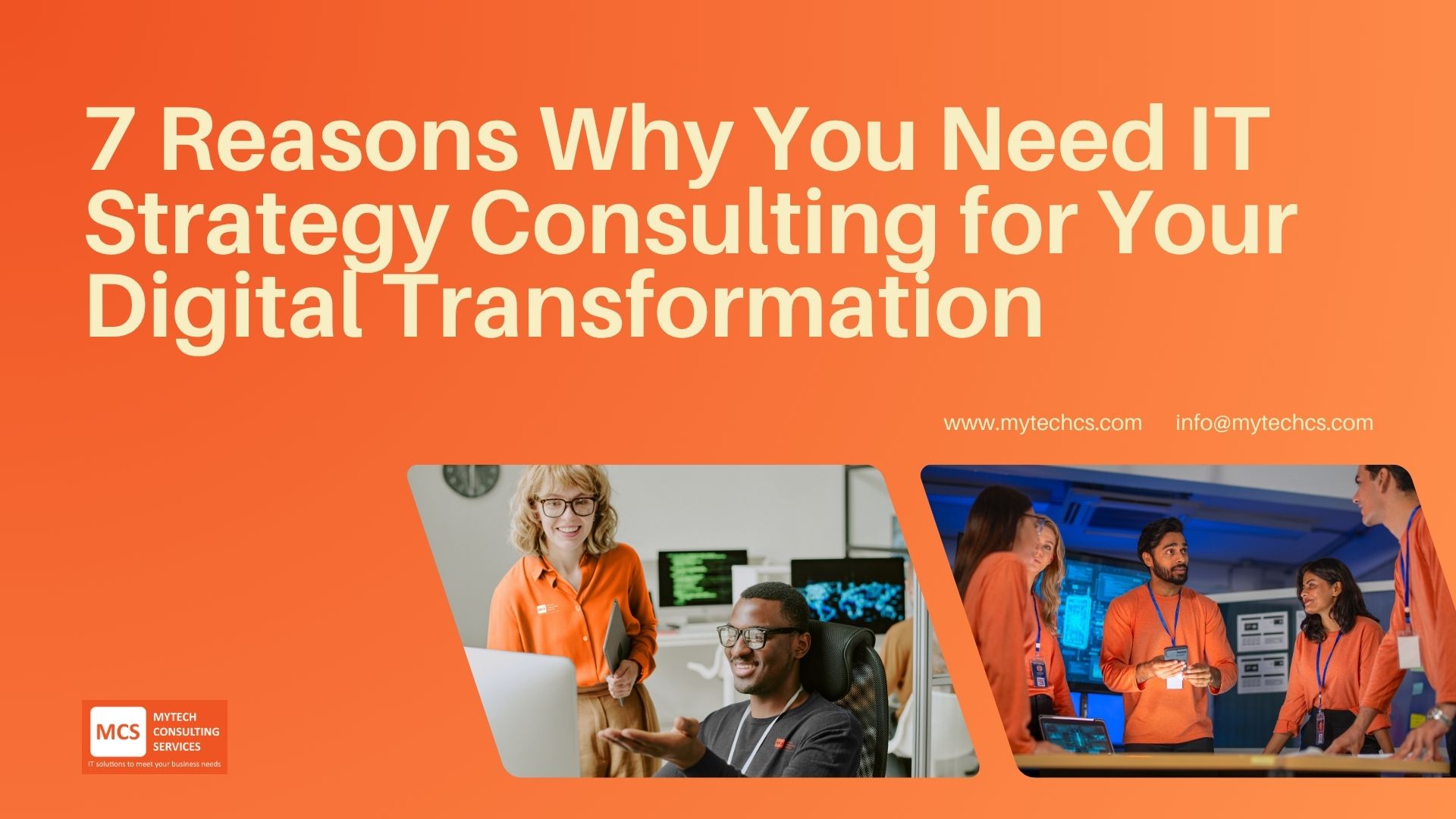 7 Reasons Why You Need IT Strategy Consulting for Your Digital Transformation