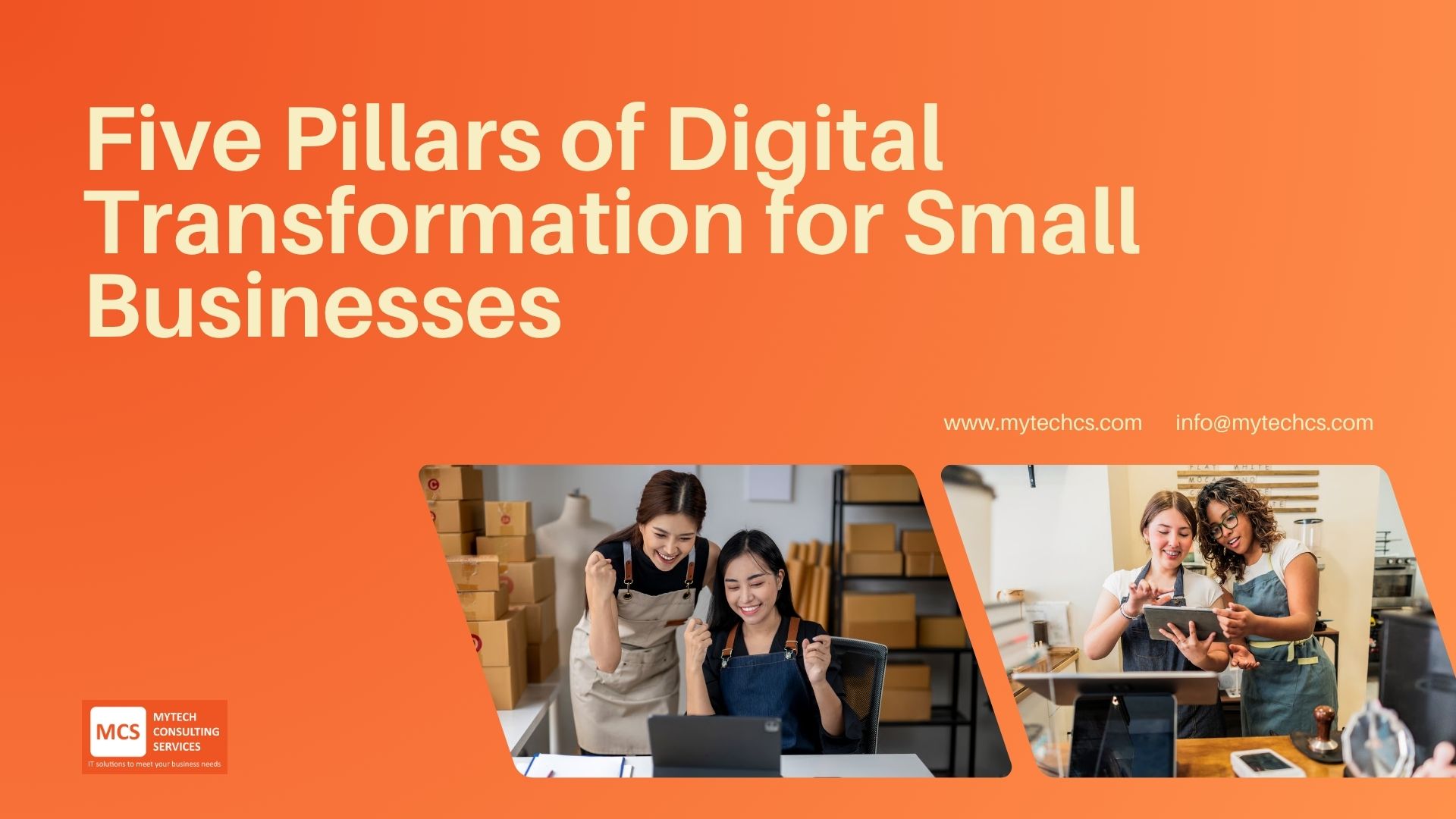 Five Pillars of Digital Transformation for Small Businesses