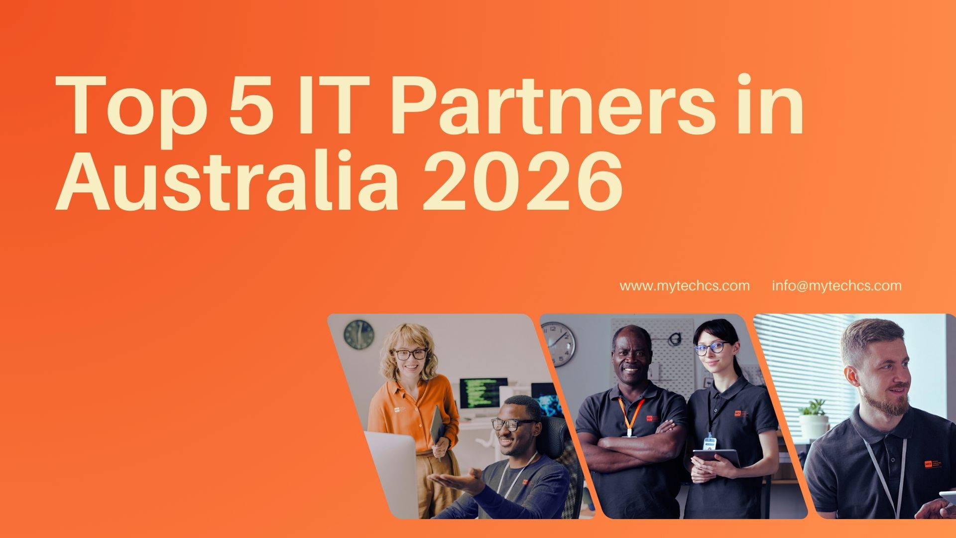 Top 5 IT Partners to Build Your Digital Workplace Platform in Australia